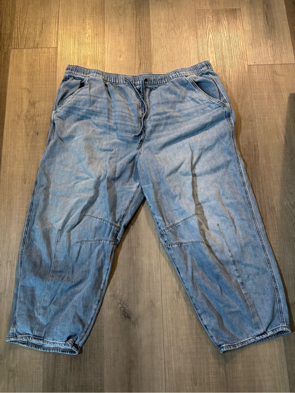 torrid Barrel Drawstring Jeans